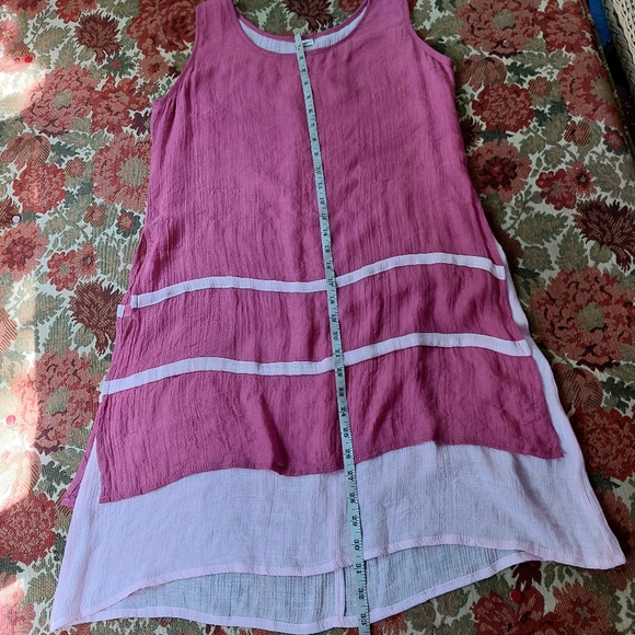 Lightweight Silk Cotton Mini Dress - Picture 9 of 9